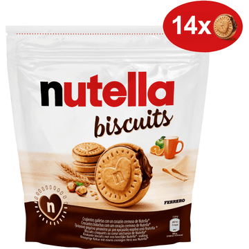 Nutella Gevulde Biscuits 14 Stuks