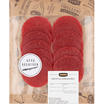 Jumbo Biefstuk Ossenworst ca. 105 g