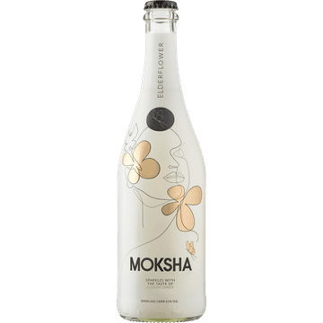 Moksha Sparkling Cider Elderflower 750 ml