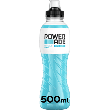 Powerade Mountain Blast +Vitamin B6 Zero Sugar 500 ml