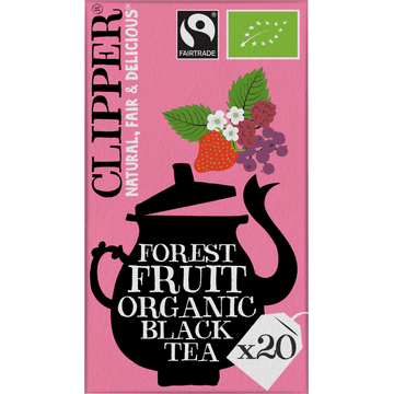 Clipper Forest Fruit Organic Black Tea 20 Stuks 40 g