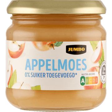 Jumbo Appelmoes 0% Suiker Toegevoegd 190 g