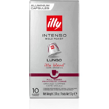 illy Lungo Intenso Koffiecups 10 Stuks