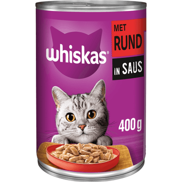 Whiskas Brokjes Rund in Saus