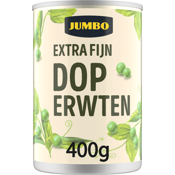Jumbo Doperwten Extra Fijn 400 g