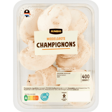 Jumbo Middelgrote Champignons 400 g