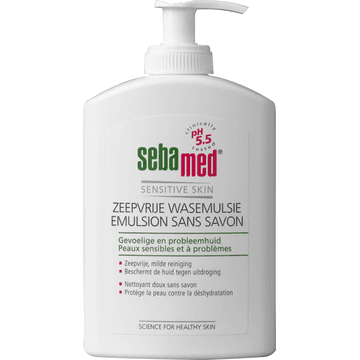 Sebamed Sensitive Skin Zeepvrije Wasemulsie 300 ml