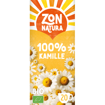 Zonnatura Bio 100% Kamille 20 Zakjes 28 g
