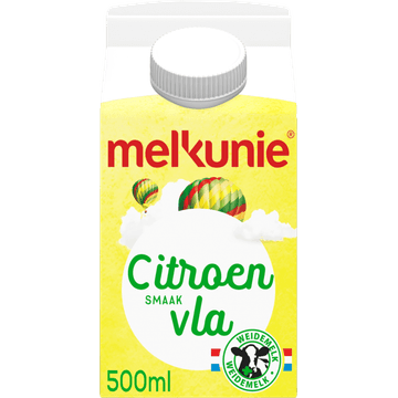 Melkunie Vla met Citroensmaak 500ml