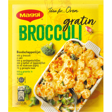 MAGGI Ovenschotel Broccoli Gratin Kruidenmix 43g