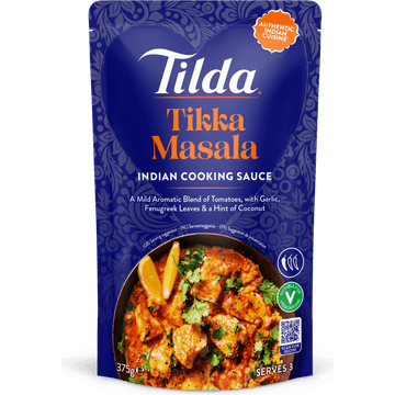 Tilda Tikka Masala Indian Cooking Sauce 375g