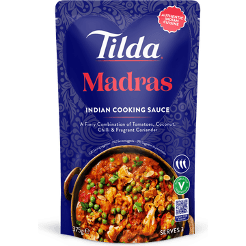 Tilda Madras Indian Cooking Sauce 375g