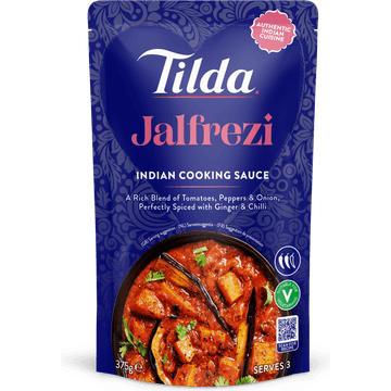 Tilda Jalfrezi Indian Cooking Sauce 375g