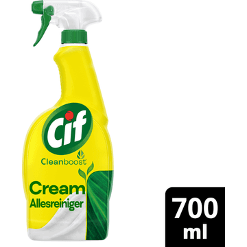 Cif CleanBoost Allesreiniger Spray Cream 700 ml