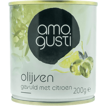 Olijven gevuld met citroen