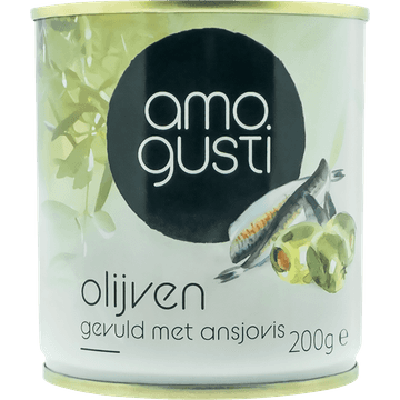 Olijven gevuld met ansjovis