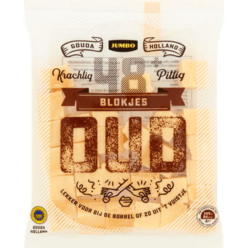 Jumbo Blokjes Oude Kaas 48+ 200 g
