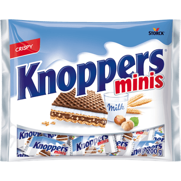 Knoppers Wafel Mini's 200 g