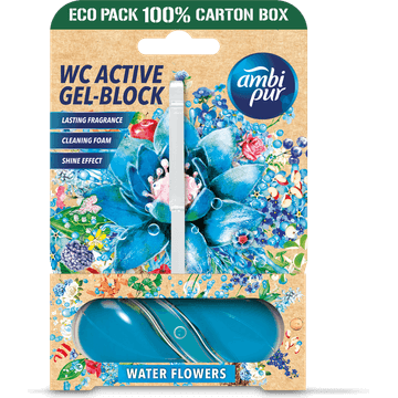Ambi pur WC Active Gel-Block Water Flowers 45 g