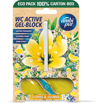 Ambi Pur WC Active Gel-Block Citrus & Jasmin 45 g