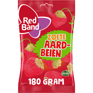 Red Band Zoete Aardbeien Zoet Snoep 180g