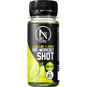 NXT Level Lemon Lime Flavour Pre-Workout Shot 60 ml