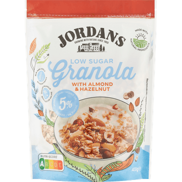 Jordans Low Sugar Granola with Almond & Hazelnut 400 g