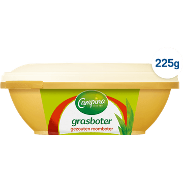 Campina Grasboter Gezouten Roomboter 225 g