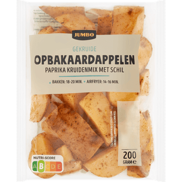 Jumbo Gekruide Opbakaardappelen Paprika Kruidenmix met Schil 200 g