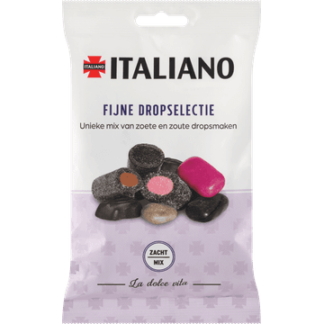 Italiano Fijne Dropselectie Zacht Mix 140 g