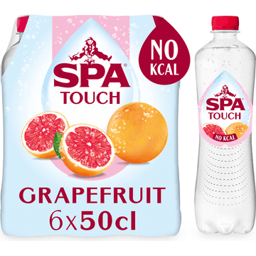 Spa TOUCH Bruisend Grapefruit 6 x 50 cl