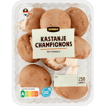 Jumbo Kastanje Champignons 250 g