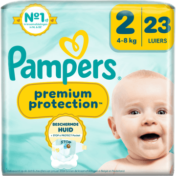 Pampers Premium Protection Maat 2, 23 Luiers