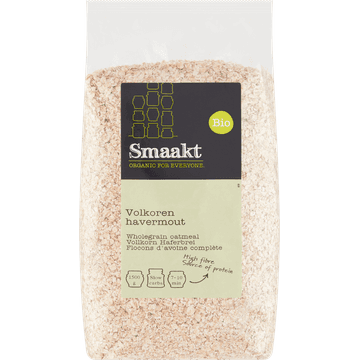 Smaakt Bio Volkoren Havermout XL 1500 g