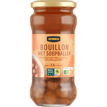 Jumbo Bouillon met Soepballen 340ML