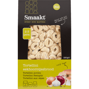 Smaakt Bio Tortellini Eekhoorntjesbrood 250 g