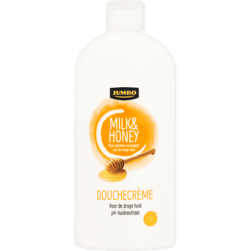 Jumbo Douchecrème Milk & Honey 500 ml