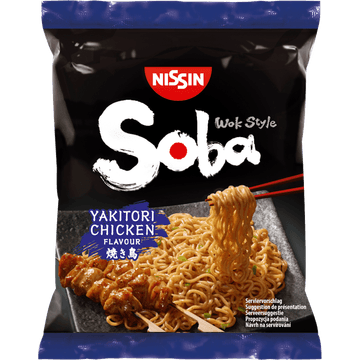 Nissin Soba Wok Style Yakitori Chicken Flavour 110 g