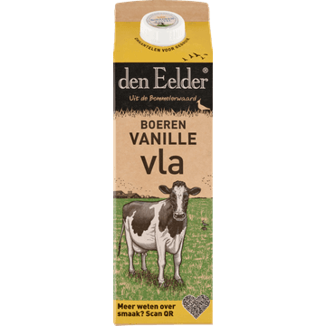 den Eelder Boeren Vanille Vla 1 L