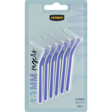 Jumbo 1.3 mm Ragers 6 Stuks