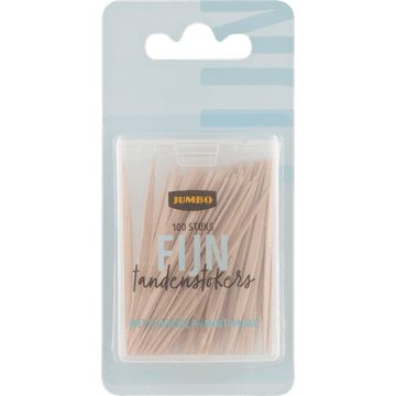 Jumbo Fijn Tandenstokers 100 Stuks