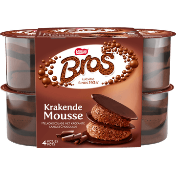 Bros Krakendemousse 4 x 57 g