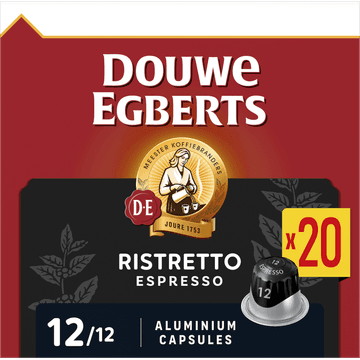 Douwe Egberts Espresso 12 Ristretto 20 Stuks 104 g