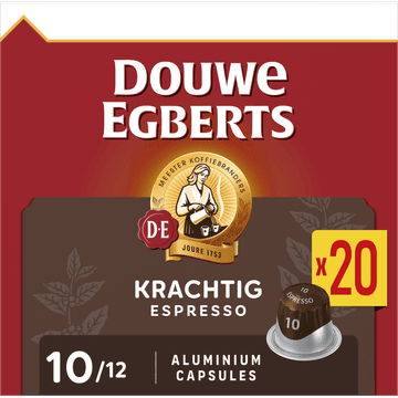 Douwe Egberts Espresso 10 Krachtig 20 Stuks 104 g