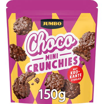 Jumbo Choco Mini Crunchies 150 g