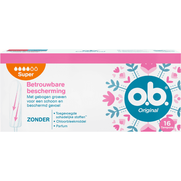 O.B. Original Super 16 Stuks