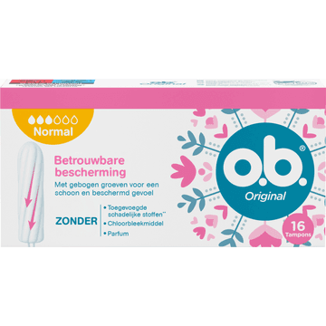 O.B. Original Normal 16 Stuks