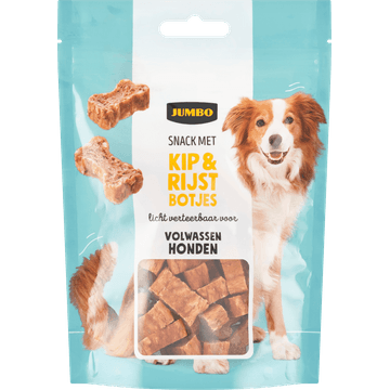 Jumbo Snack met Kip & Rijst Botjes 100 g