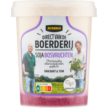Jumbo Direct van de Boerderij Soja Bosvruchten Plantaardig Alternatief 400 g
