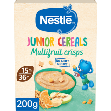Nestlé Junior Cereals Multifruit Crisps 15-36 Maanden 200 g